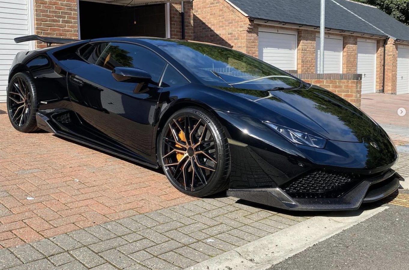 Lamborghini Huracan Riviera RF101 Black Polished