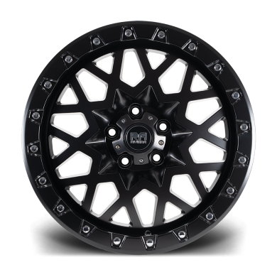 Riviera RXS1 Matt Black Chrome Rivets Face