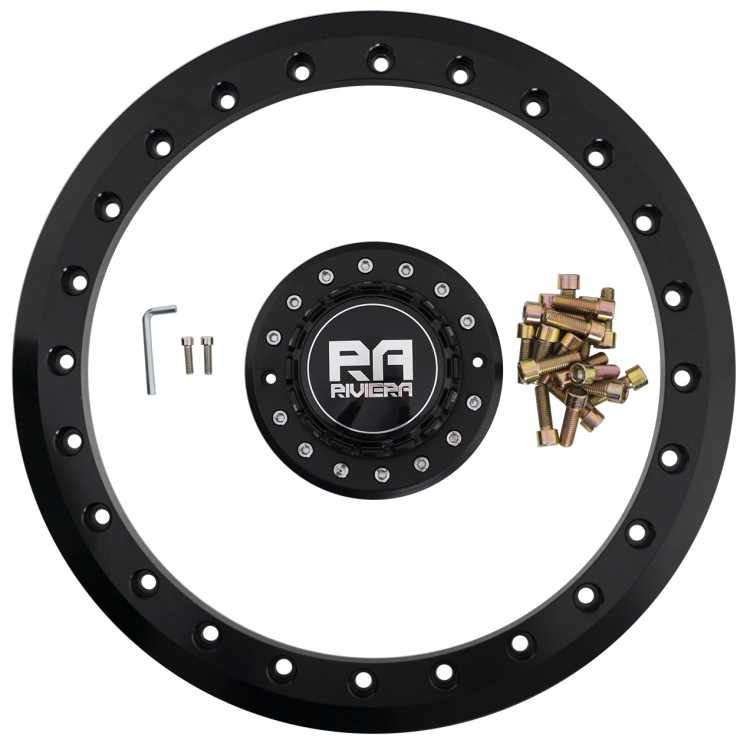 Riviera RXS3 MAtt Black Beadlock 3