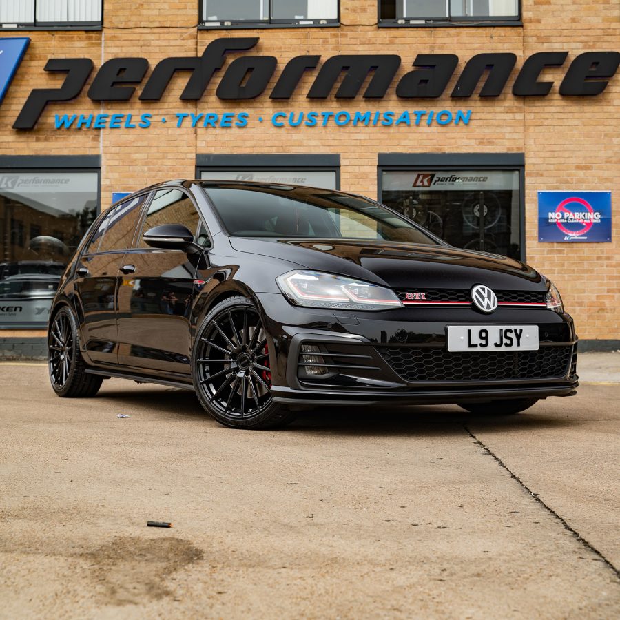 Volkswagen Golf GTI MK7.5 Riviera RF105 Gloss Black