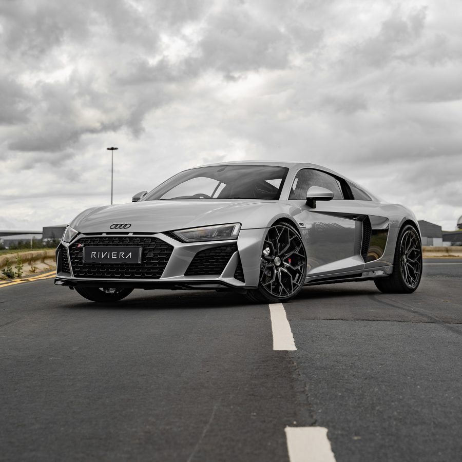 Audi R8 4S Gen 2 Facelift Riviera RF5 Black Polished Dark Tint